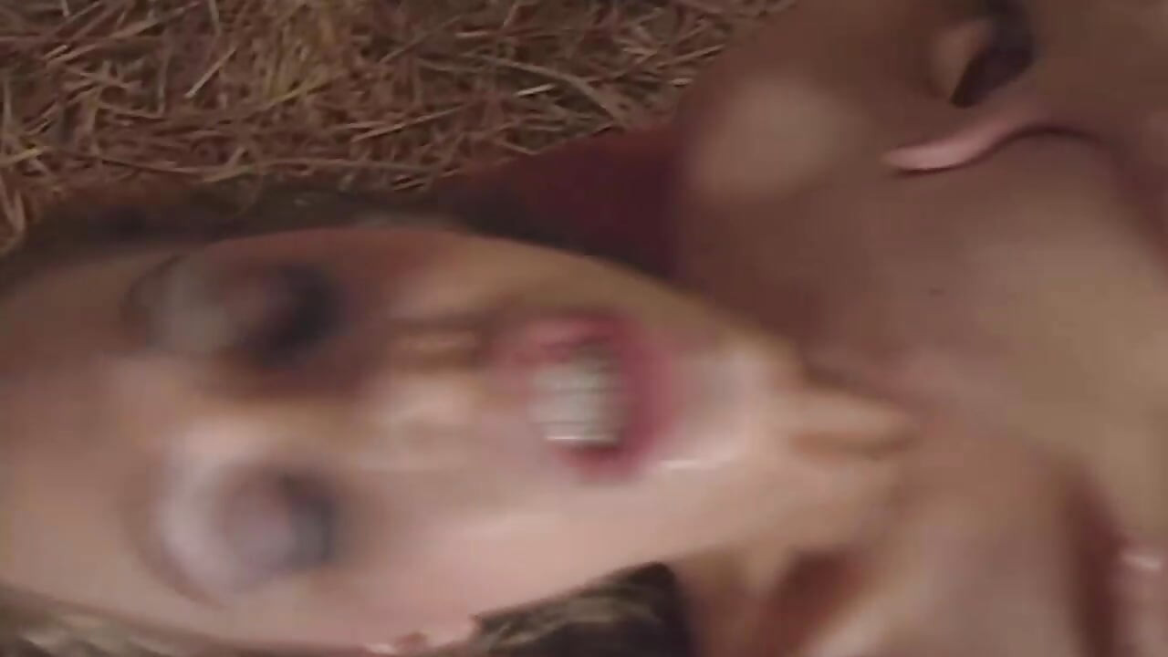 Blonde Vixen Stretched Wide in Barn Doggy Pounding