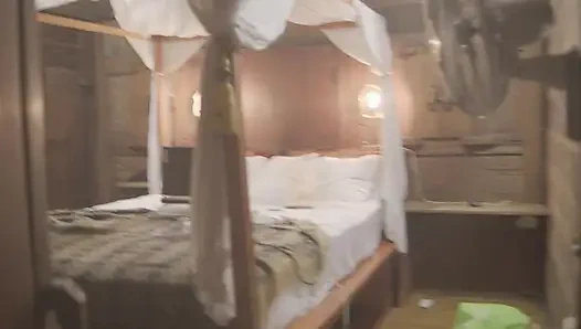 Intense Ebony Latina Shower Sex