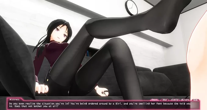 Escalation Footjob Scene