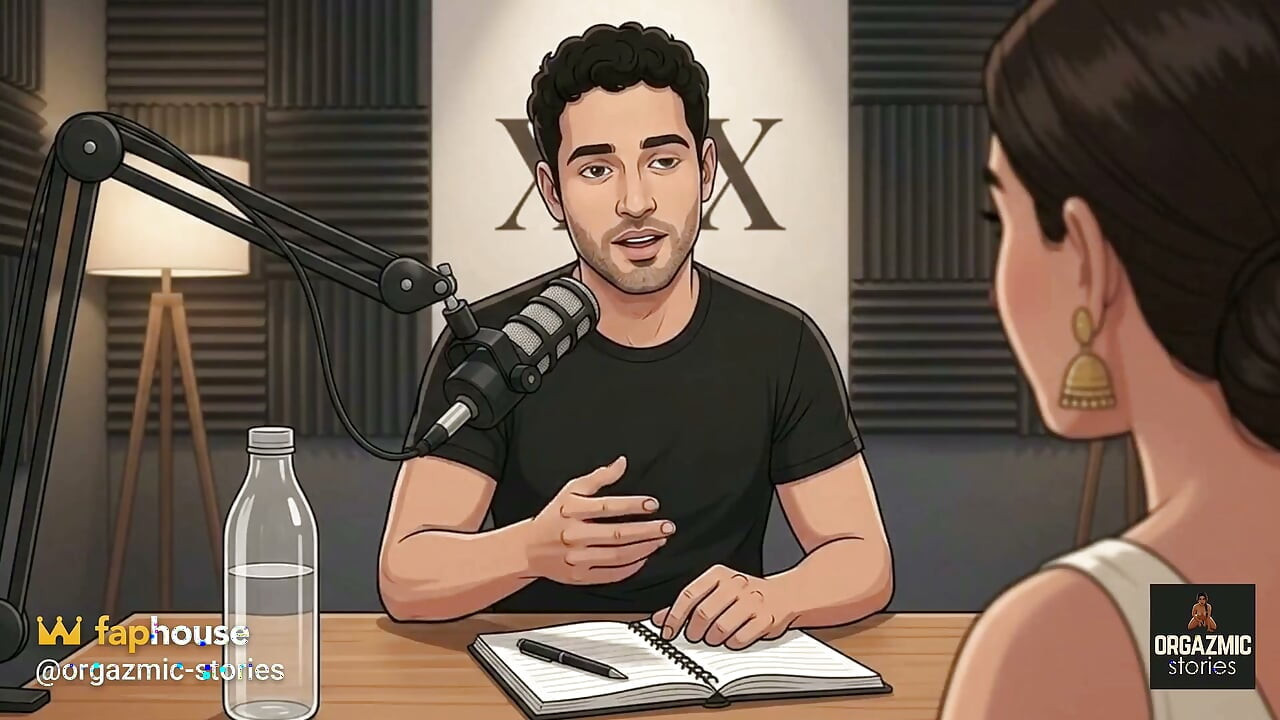 Mrs. Sudha Sexy Middle Aged Indian Women Got Fucked by Young Guy in Podcast