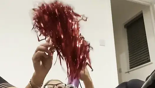 Cheerleader ruinierte orgasmus-rollenspiele