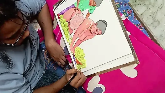 A sexy but poor indian village woman fucking a vegetable seller to pay for the vegetables