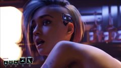 Judy Alvarez занимается сексом в клубе - киберпанк 2077 порно XMOD