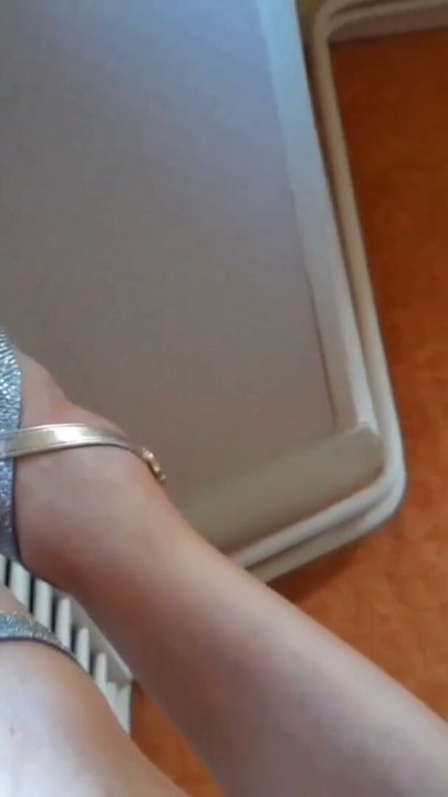Selena's posing and sex games in heels | Clip 1