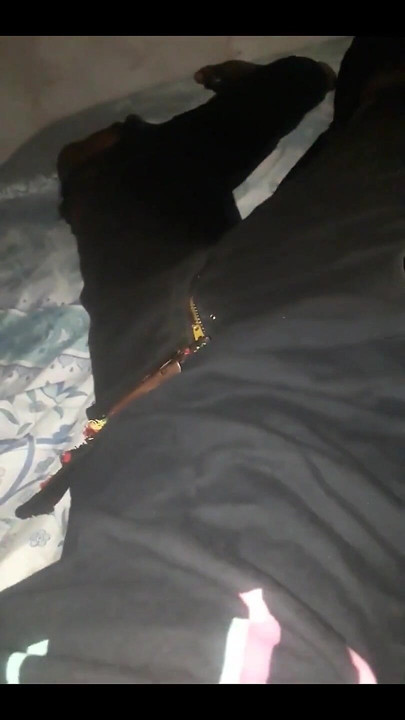 Kenyan Black Guy Stroking His BBC