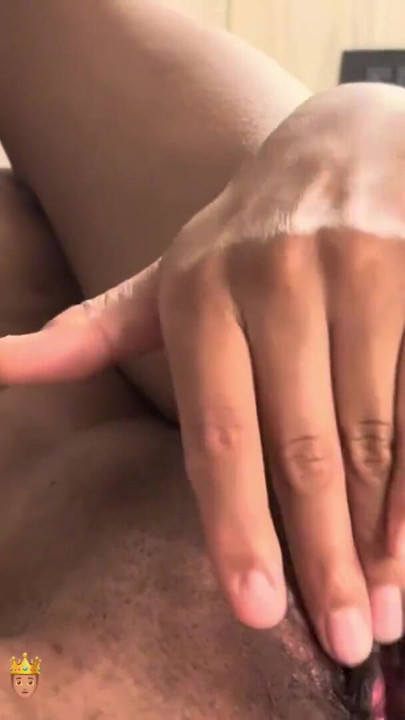 Sexy bright light Ebony Dakota Slim enjoying Solo Play | Clip 1