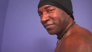 Nasty latina having fun with big black cock