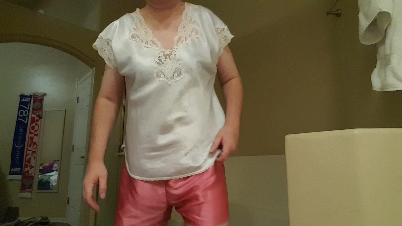 crossdressing in lingerie