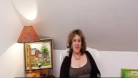 Old BBW Lady From France Got Big Cock in Her Anal Hole