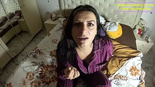 Sweaty Stockings, Nipple Hook and Sporty Solo Tease