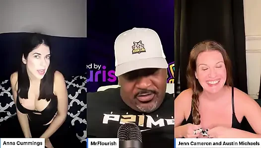 Mrflourish Podcast the Morning After mit Erwachsenen-Gast-Star anna cummings