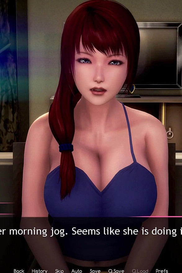 Murmur 23 - Shinigami Lollipop Masturbation on Dining Table Then Adam Presses Helans Huge Boobs in Club
