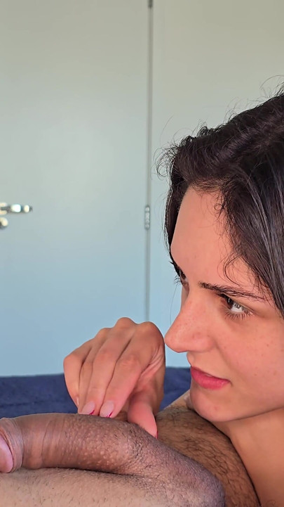 Wild Blowjob with a Facial Finale