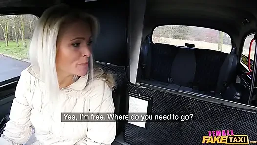 Female Fake Taxi - Nympho Driver Swaps Cock for Cash