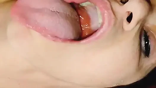 Passionate Sex, Blowjob, Cum in Mouth