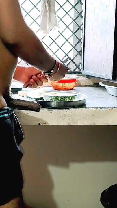 Memorable moment from "Indian desi bhabhi"