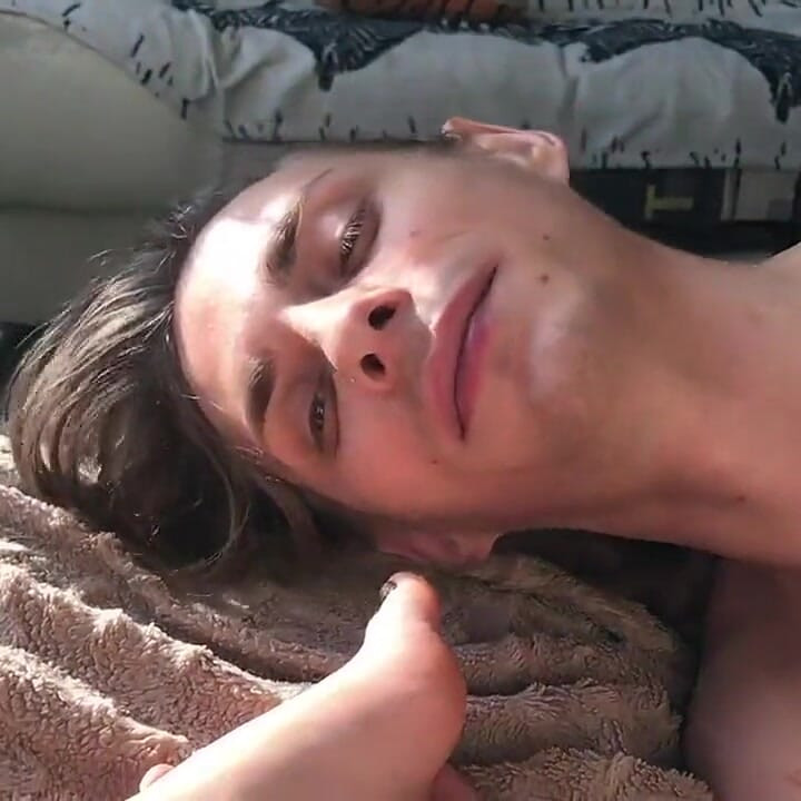 My Boyfriend Admires Licking and Sucking My Feet