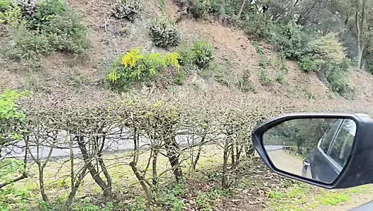 Neighbor On Roller Skates Has PUBLIC Sex In The Car