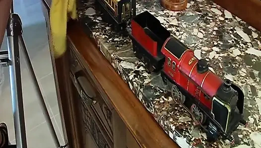 Busty French Babe Got to Suck and Ride Cock