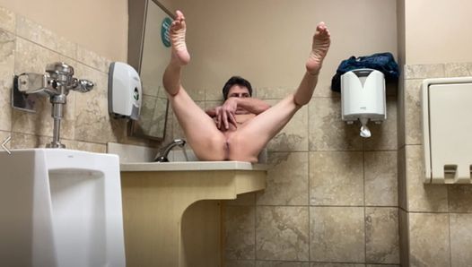 LiveNLove DOES KINK IN PUBLIC BATHROOMS AND CUMSHOT COMPILATION