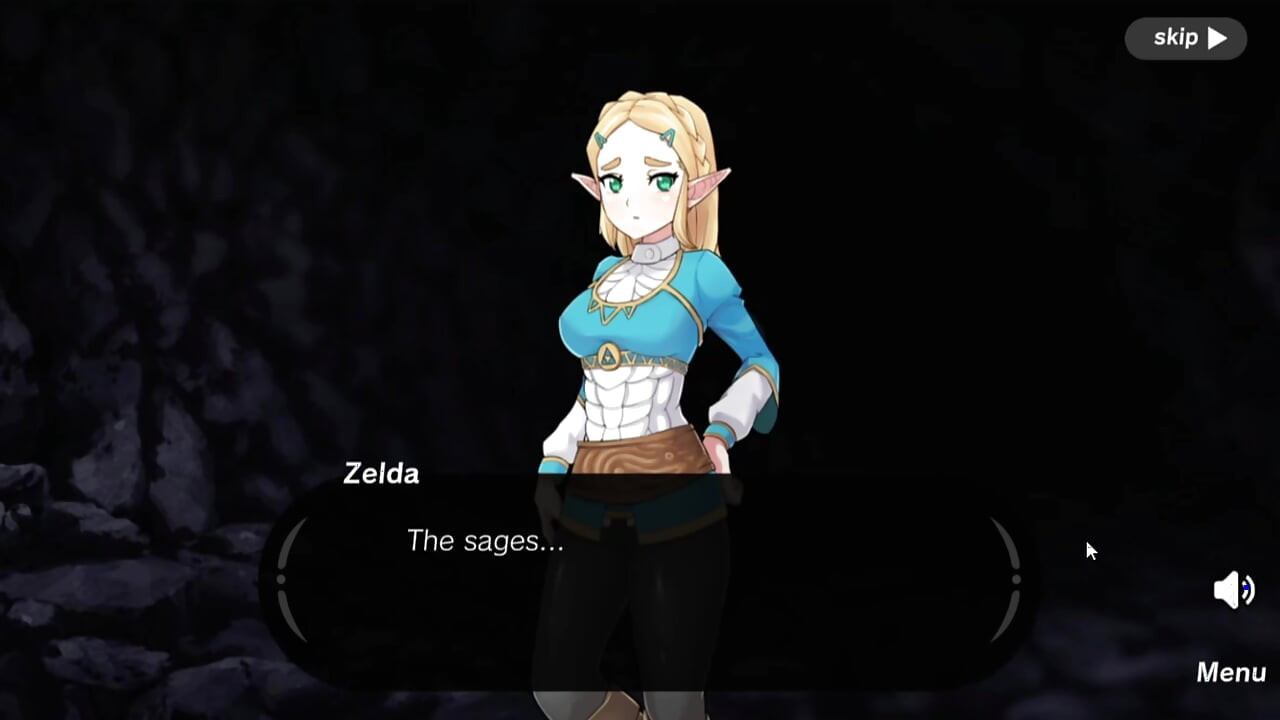 The Legend of the Spirit Orbs - Princess Zelda's Blowjob