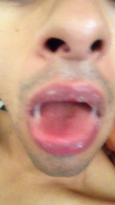 Cum after sex with straight man