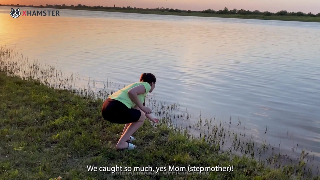 - 学习如何钓鱼。继母教继子钓鱼等等