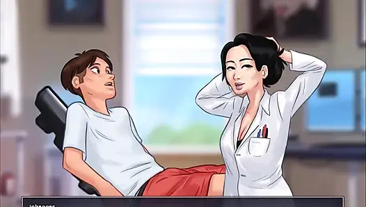 Summertime saga - miss okita sexszene