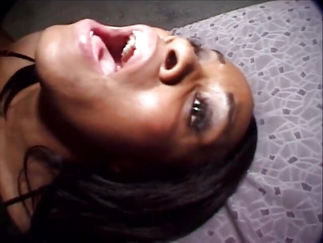 Colored hair natural boobs black pussy fucking...cum in mouth