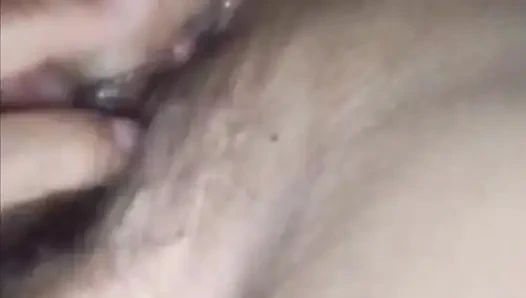 Another yesterday video call to my wife assy she have a tight and hairy wet pussy I like it so much