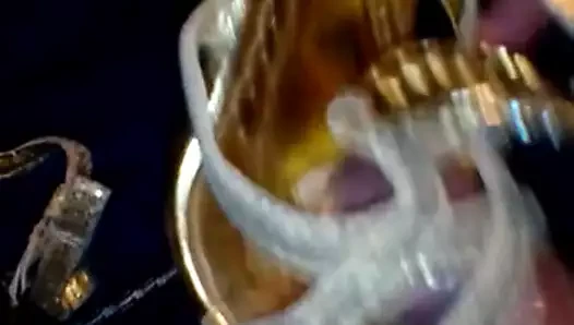 Ayakkabıyla mastürbasyon topuklu ayakkabılar