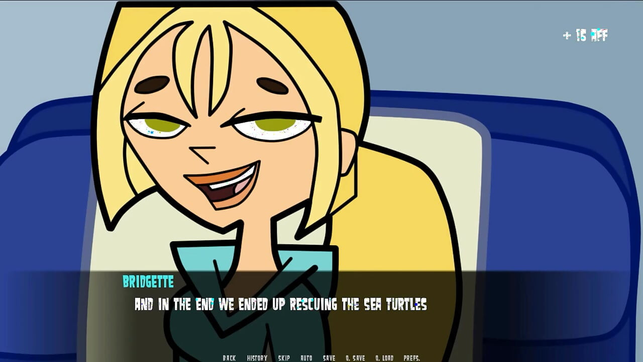 Total Drama Harem - Bahagian 6 - Permainan pancutan mani oleh Loveskysan