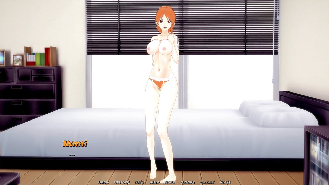 Fantasy Date - Fantasy Date - Afklædning af den smukke Nami fra One Piece