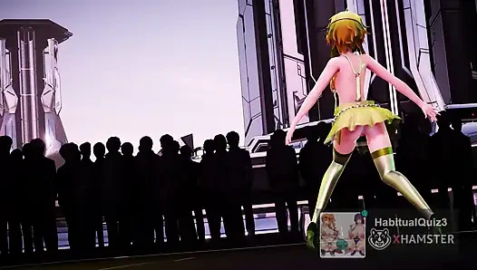 mmd cosplay doktor fickt hart, dicken arsch, dildo ahegao, schüler-sex betrügt