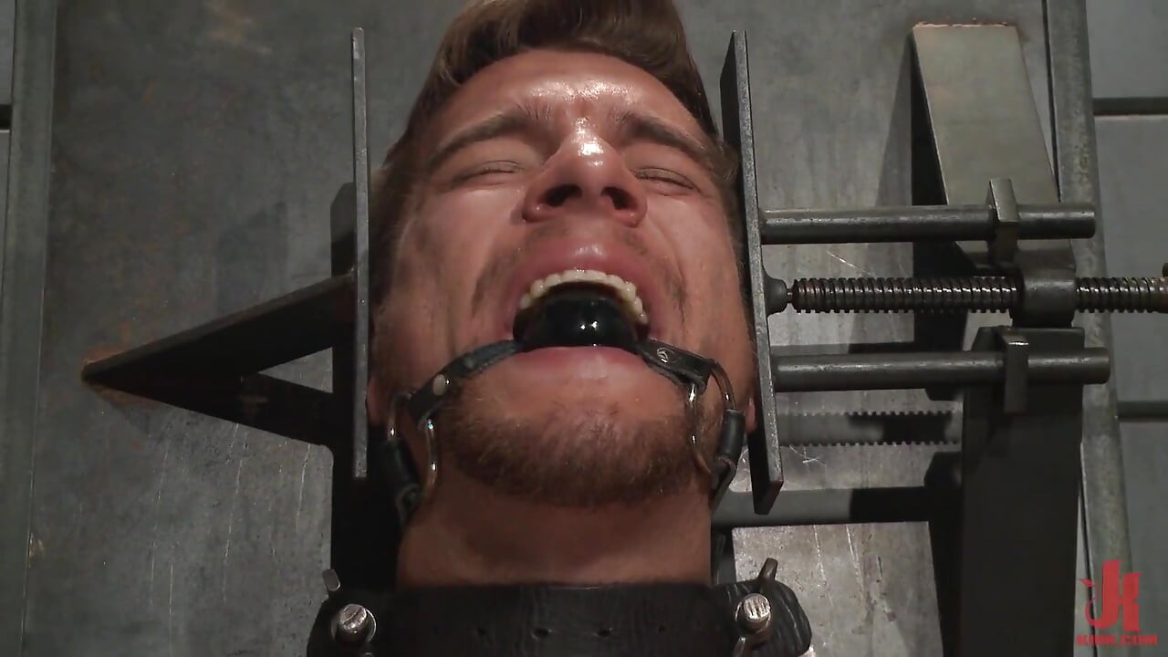 Straight Hunk Jordan Boss Mercilessly Beaten and Made to Cum