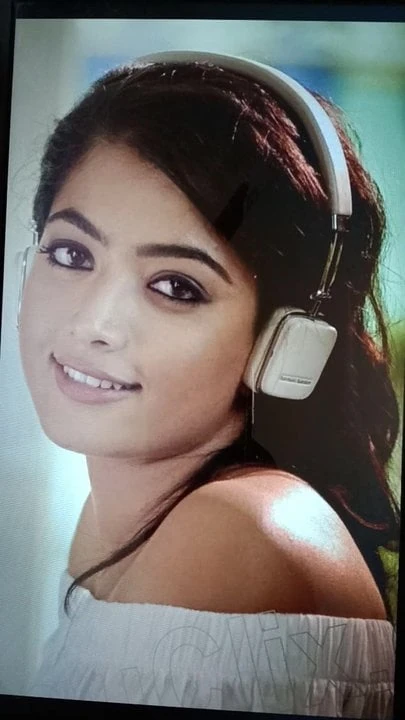 Cum on Rashmika Lusty Face