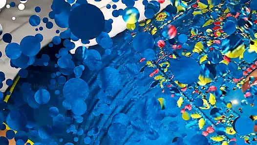 Ateşli yenge ruh hali olmadan elle muamele çekiyor