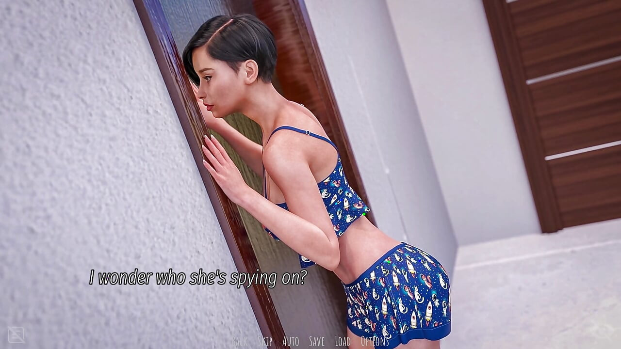 pralobhan ka chhaaya v0.5 - p3 Lia aur milf(chodne laayak mammi) jessica ke chilchilaate stanon ki maalish pool dvara