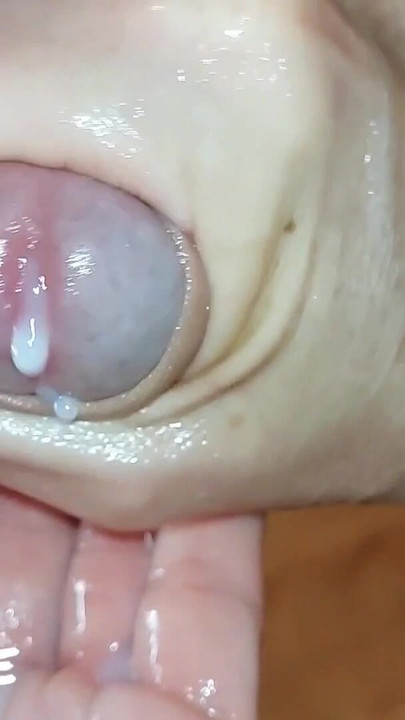 Must-see moment from "Shooting Thick Creamy Ropes of Nut Hanging off his Dick. Slow-Motion Cum Compilation (Milking-time)"
