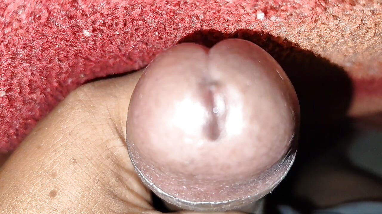 Handjob of my cock in home nice