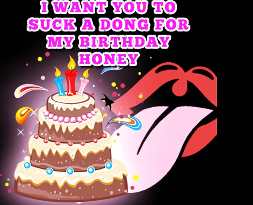 AUDIO ONLY - I want you to suck a dong for my birthday honey