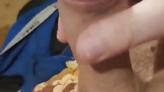 Daddys Fat Dick Masturbation and Cumming