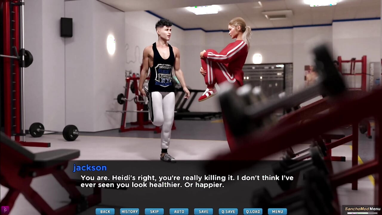 Bare Witness #9 Going to gym to get that body in shape