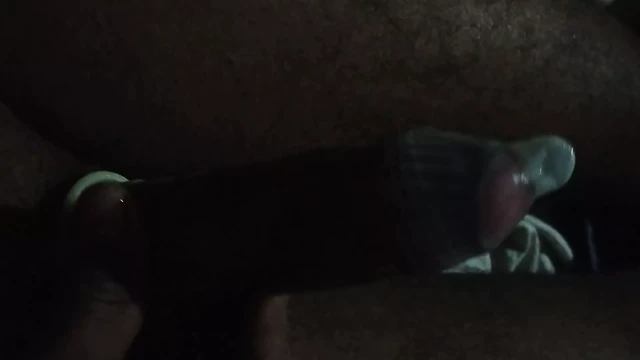 Man and boy – hard cock handjob