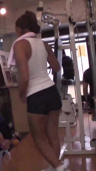 Stunning moment from "Asiatin 22 Jahre body Paint im Gym - wer merkt es"