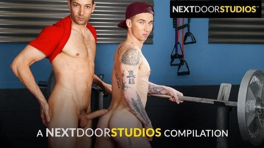 Nextdoorstudios - Sweatiest gym sex compilation