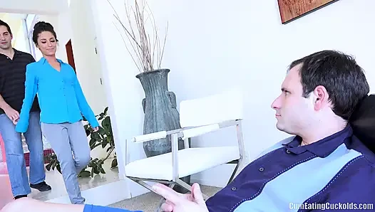 Cameron Canela Takes Her Cuckold Husband to Therapy
