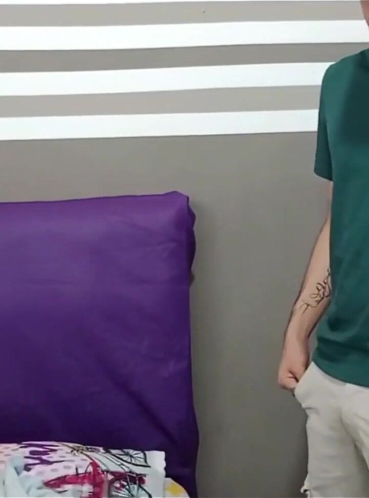 To Present a Test in a Porn Producer I Make a Video with My Stepbrother and He Lends Me His Big Cock to Fuck Her- Part 1