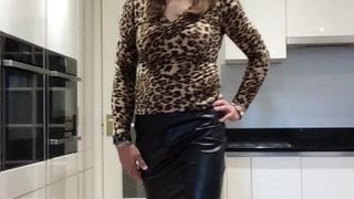 Leather Skirt Sissy