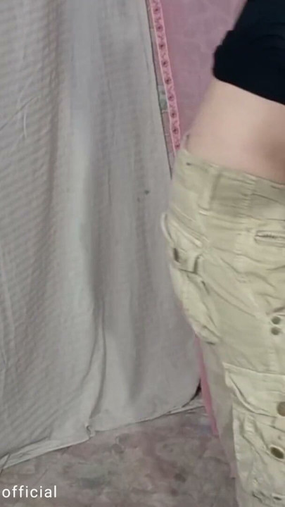 Canadian long black haired stepbrother dances with desi stepsister | Clip 1